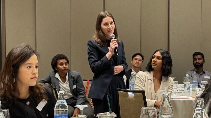 Ashleigh Buckett, Principal Solicitor at the National Justice Project attends a UN conference